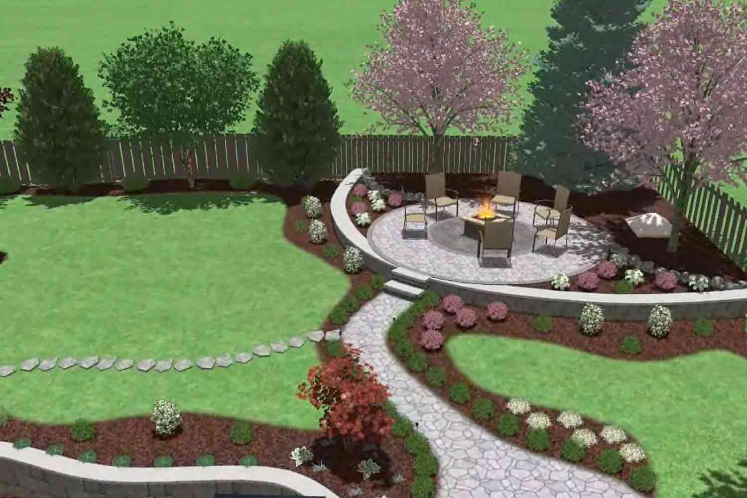 Landscape Design in Sand Springs